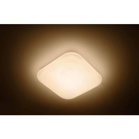 Philips myLiving Ceiling Light Glossy White Mauve 3111031P0 mennyezeti szögletes LED lámpa 322 x  322 x 75 mm 1800 lm 17W melegfehér