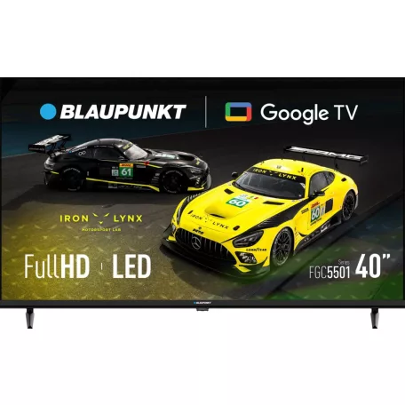 Blaupunkt 40FGC5501S Ultra Slim 40" 102 cm Full HD 1920 × 1080 pixel Google SMART LED TV, HDMI, CI+, USB, WiFi, Bluetooth, YouTube, NETFLIX okos televízió