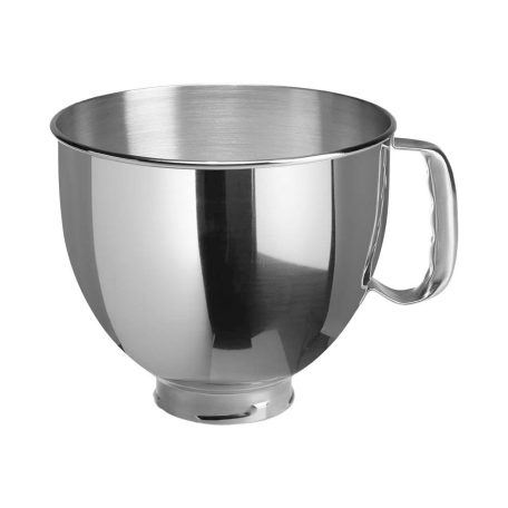 Gyári KitchenAid 5K5THSBP 4.8L Stainless Steel Bowl - 4,8 literes nemesacél, inox tál, keverőtál, KitchenAid Classic és Aritsan robotgépekhez