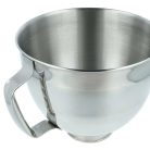 Gyári KitchenAid 5K5THSBP 4.8L Stainless Steel Bowl - 4,8 literes nemesacél, inox tál, keverőtál, KitchenAid Classic és Aritsan robotgépekhez
