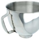 Gyári KitchenAid 5K5THSBP 4.8L Stainless Steel Bowl - 4,8 literes nemesacél, inox tál, keverőtál, KitchenAid Classic és Aritsan robotgépekhez