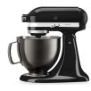   Gyári KitchenAid  5KSM5SSBRB 4.8L Stainless Steel Bowl - 4,8 literes fekete keverőtál, KitchenAid Classic és Aritsan robotgépekhez