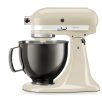   Gyári KitchenAid  5KSM5SSBRB 4.8L Stainless Steel Bowl - 4,8 literes fekete keverőtál, KitchenAid Classic és Aritsan robotgépekhez