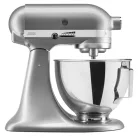 KitchenAid Classic 5KSM95 Metallic Chrome acélszürke / etüst 4.3L 275W fém konyhai robotgép, dagasztógép (95-ös modell, 5KSM95PSEMC, metálkróm)
