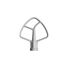 KitchenAid Classic 5KSM95 Metallic Chrome acélszürke / etüst 4.3L 275W fém konyhai robotgép, dagasztógép (95-ös modell, 5KSM95PSEMC, metálkróm)