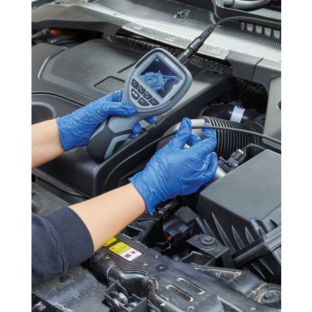 FERREX 99D7MAX 640 x 480 pixeles elemes endoszkóp kamera, vizsgálókamera 2,8" 7.1 cm LCD kijelzővel