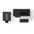 Nedis ACAM41BK Ultra HD 4K 16MP WiFi akciókamera 2" TFT-LCD kijelzővel, 140°szög, mikrofon, microSD kártyahely + 30 méterig vízálló tok