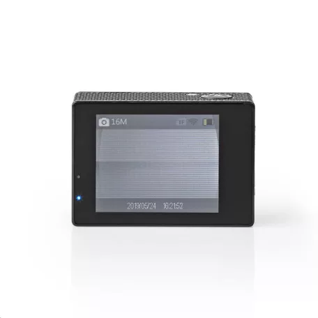 Nedis ACAM41BK Ultra HD 4K 16MP WiFi akciókamera 2" TFT-LCD kijelzővel, 140°szög, mikrofon, microSD kártyahely + 30 méterig vízálló tok