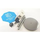 FERCAM ADD-1000 KIT inox állványos 1000 ml szenzoros adagoló, fertőtlenítő állomás, érintésmentes kézfertőtlenítő adagoló, szappanadagoló