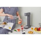 Philips GoZero Lite Soda Maker ADD4901 Grey szürke szódagép, házi szódakészítő 1 db CO2 patronnal és 1 db 0.9 literes palackkal (ADD4901GR/10)