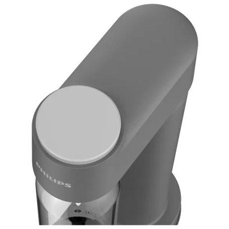Philips GoZero Lite Soda Maker ADD4901 Grey szürke szódagép, házi szódakészítő 1 db CO2 patronnal és 1 db 0.9 literes palackkal (ADD4901GR/10)