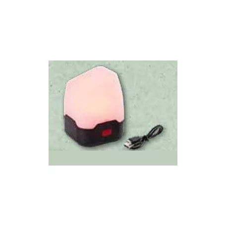 Adventuridge Dynamo Campinglamp - dinamós újratölthető akkus 2200 mAh IP44 kempinglámpa 5V 1A PowerBank funkcióval