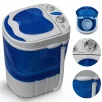   Adler / Camry hordozható, kemping mini mosógép 3 kg / 400W keverőtárcsás mosógép 580W centrifugával nyaralóba / utazáshoz