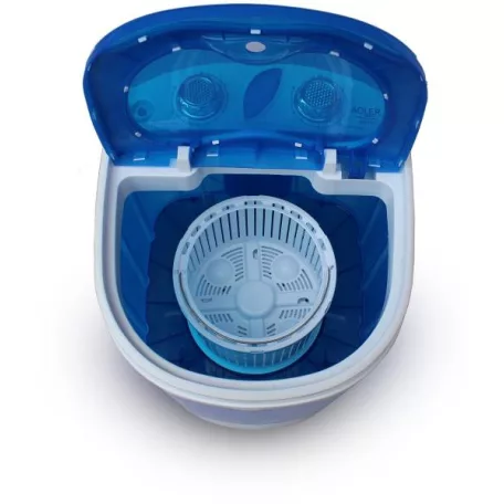 Adler / Camry hordozható, kemping mini mosógép 3 kg / 400W keverőtárcsás mosógép 580W centrifugával nyaralóba / utazáshoz