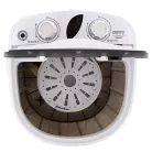 Adler / Camry hordozható, kemping mini mosógép 3 kg / 400W keverőtárcsás mosógép 580W centrifugával nyaralóba / utazáshoz
