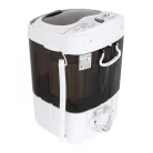 Adler / Camry hordozható, kemping mini mosógép 3 kg / 400W keverőtárcsás mosógép 580W centrifugával nyaralóba / utazáshoz