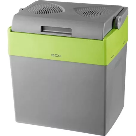 Astone Miller ECG AC 3032 / ADLER AD 8078 Dual Power 30 literes Electric CoolBox termoelektromos 12V / 230V autós + hálózati 30L hűtő-fűtő elektromos hűtőtáska kék / szürke