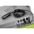 Astone Miller ECG AC 3032 / ADLER AD 8078 Dual Power 30 literes Electric CoolBox termoelektromos 12V / 230V autós + hálózati 30L hűtő-fűtő elektromos hűtőtáska kék / szürke