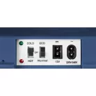 Astone Miller ECG AC 3032 / ADLER AD 8078 Dual Power 30 literes Electric CoolBox termoelektromos 12V / 230V autós + hálózati 30L hűtő-fűtő elektromos hűtőtáska kék / szürke