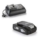 ActivEnergy / FERREX AEB-20 KIT 20V 2Ah li-ion akku, líthium-ion akkumulátor + ActivEnergy 4A 96W hálózati töltő