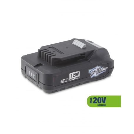 ActivEnergy / FERREX AEB-20 KIT 20V 2Ah li-ion akku, líthium-ion akkumulátor + ActivEnergy 4A 96W hálózati töltő