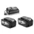 ActivEnergy / FERREX AEB-40 DUPLA KIT 2 x 20V 5Ah / 40V 2.5 Ah li-ion akku, 20/40V 90Wh líthium-ion akkumulátor + 1 x ActivEnergy 4A 96W hálózati töltő