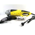 Reikel AG-2216 elektromos 2200W 230 mm vezetékes sarokcsiszoló, nagy flex (23 cm korongokhoz), korong nélkül