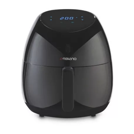 Ambiano Medion XXL 2000W 5L digitális Air Fryer, légkeveréses olajmentes sütő, Airfryer olajsütő, fritőz, fekete