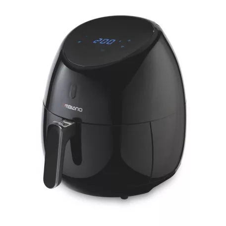 Ambiano Medion XXL 2000W 5L digitális Air Fryer, légkeveréses olajmentes sütő, Airfryer olajsütő, fritőz, fekete