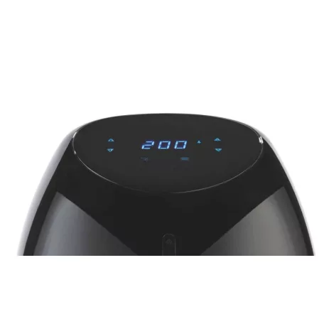 Ambiano Medion XXL 2000W 5L digitális Air Fryer, légkeveréses olajmentes sütő, Airfryer olajsütő, fritőz, fekete