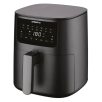   Ambiano GT-AF-08 XXL 1700W 5.5L digitális Air Fryer, légkeveréses olajmentes sütő, Airfryer olajsütő, fritőz, fekete