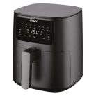 Ambiano GT-AF-08 XXL 1700W 5.5L digitális Air Fryer, légkeveréses olajmentes sütő, Airfryer olajsütő, fritőz, fekete
