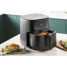 Ambiano GT-AF-08 XXL 1700W 5.5L digitális Air Fryer, légkeveréses olajmentes sütő, Airfryer olajsütő, fritőz, fekete