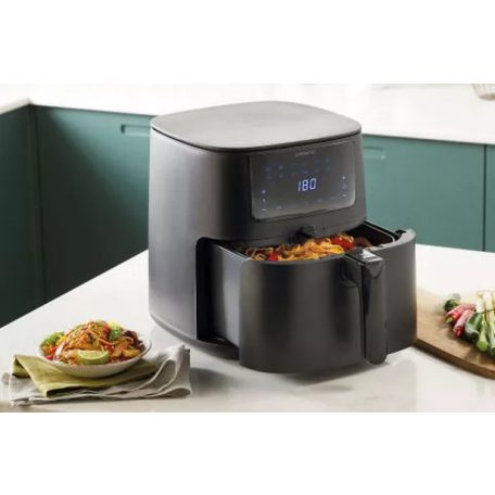 Ambiano GT-AF-08 XXL 1700W 5.5L digitális Air Fryer, légkeveréses olajmentes sütő, Airfryer olajsütő, fritőz, fekete
