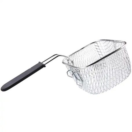 Ambiano MDF-1 inox, nemesacél fondü - fritőz, 1.2 literes 840W mini olajsütő, 1 - 2 személyes fritőz fix, tapadásmentes üsttel, fondue készlettel (839696)