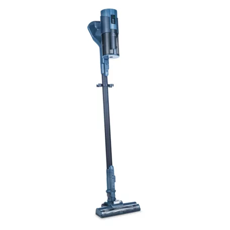 Ambiano RVC-24 SHAZ 140W 22.2V 2200 mAh akkus kézi + álló porszívó, vezeték nélküli, akkumulátoros rúdporszívó fali tartóval, kék / fehér