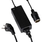 Astone Miller 60W AC / DC adapter, 230V / 12V feszültségátalakító szivargyújtó aljzattal, 12V-os szivargyújtós eszközök otthoni használatához hálózati feszültségről
