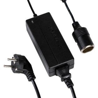   Astone Miller 60W AC / DC adapter, 230V / 12V feszültségátalakító szivargyújtó aljzattal, 12V-os szivargyújtós eszközök otthoni használatához hálózati feszültségről