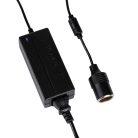 Astone Miller 60W AC / DC adapter, 230V / 12V feszültségátalakító szivargyújtó aljzattal, 12V-os szivargyújtós eszközök otthoni használatához hálózati feszültségről