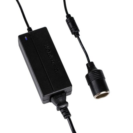 Astone Miller 60W AC / DC adapter, 230V / 12V feszültségátalakító szivargyújtó aljzattal, 12V-os szivargyújtós eszközök otthoni használatához hálózati feszültségről
