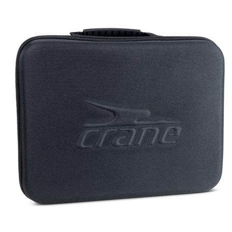 CRANE Fitness ANS-24-014 Fascia masszázspisztoly, akkus, vezeték nélküli masszírozó pisztoly 8-féle cserélhető fejjel, 20 fokozattal, hordtáskával, hűsítőgéles masszázsfejjel