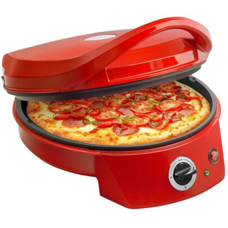 Bestron APZ400 Viva Italia 1800W 27 cm elektromos pizzasütő, piros
