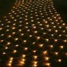 Aspiria Home Creation / Melinera 320 x 150 cm hálózati melegfehér / borostyánsárga kültéri / beltéri 160 LED fényháló, programozható karácsonyi dekoráció 230V, 8 programmal, 6 órás időzítővel