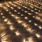 Aspiria Home Creation / Melinera 320 x 150 cm hálózati melegfehér / borostyánsárga kültéri / beltéri 160 LED fényháló, programozható karácsonyi dekoráció 230V, 8 programmal, 6 órás időzítővel
