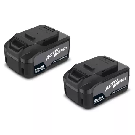 ActivEnergy DUPLA AEB 40 / FERREX 20V 5Ah / 40V 2.5 Ah li-ion akku készlet, 2 db 20/40V 90Wh líthium-ion akkumulátor (XYZ-562 / AEB-2040-2.5N)