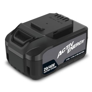   ActivEnergy AEB 40 / FERREX 20V 5Ah / 40V 2.5 Ah li-ion akku, 20/40V 90Wh líthium-ion akkumulátor (XYZ-562 / AEB-2040-2.5N)