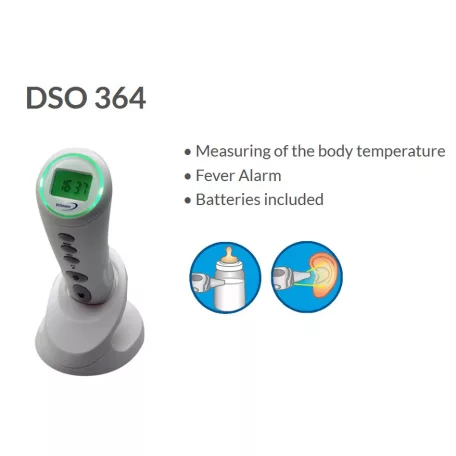 Active Med DSO 364 digitális lázmérő / fülhőmérő / homlokhőmérő, test- és tárgyhőmérő