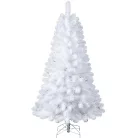 Actuel / Mobil Digital Christmas White 180 cm dús 2D tűlevelű fehér, díszítetlen műfenyő 524 ággal, fém talppal 150 x 75 cm