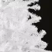   Actuel / Mobil Digital Christmas White 180 cm dús 2D tűlevelű fehér, díszítetlen műfenyő 524 ággal, fém talppal 150 x 75 cm