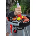 Addo Busy Me My Little BBQ elemes, elektromos játék faszenes party grillsütő 26 kiegészítővel, élethű gyermek játék grill sütő, 4 lábú kerek grill, izzó faszén fény effektekkel és hanghatásokkal